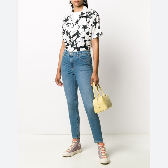 J Brand High Rise Skinny Jeans